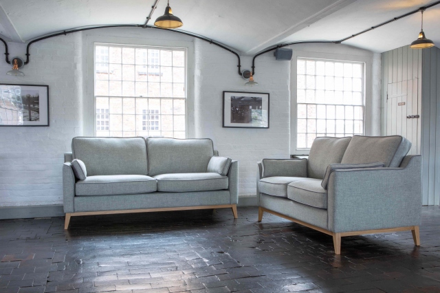 vintage Morpeth 2 Seater Sofa - Sterling Cragg 3HTS - Made To Order
