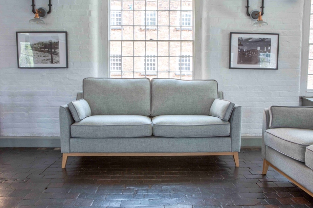 vintage Morpeth 3 Seater Sofa - Sterling Cragg 3HTS - Made To Order