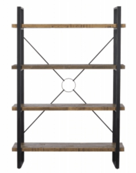 Carlton Java Sleeper Range X-O Metal Bookcase (K.D.)