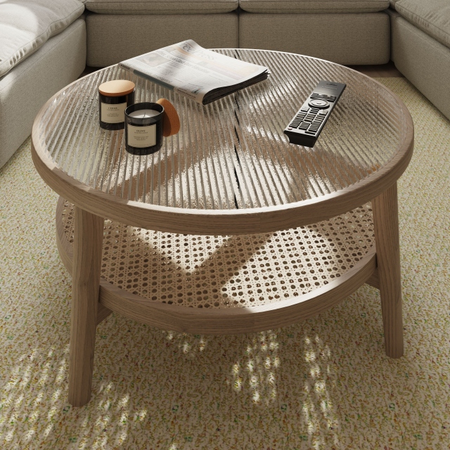 Carlton Holcot Rattan - Coffee Table
