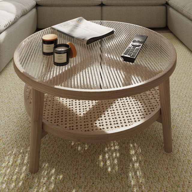 Carlton Holcot Rattan - Coffee Table (New 2024)