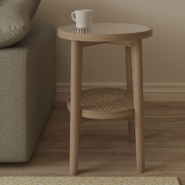 Carlton Holcot Rattan - Side Table (New 2024)