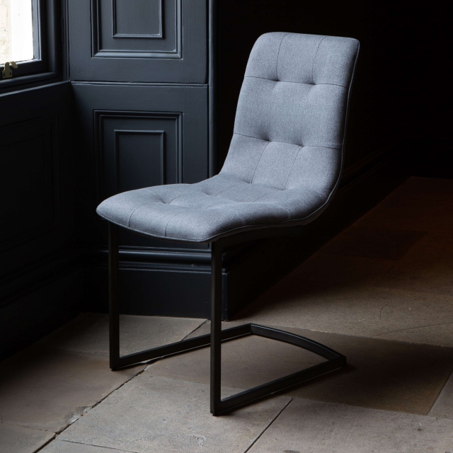 Carlton Hampton Chair Pewter - MOQ 2pcs