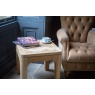 Carlton Toba - Arch Lamp Table in Recycled Teak - Natural Rustic Finish