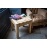 Carlton Toba - Arch Lamp Table in Recycled Teak - Natural Rustic Finish