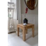 Carlton Toba - Arch Lamp Table in Recycled Teak - Natural Rustic Finish