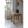 Carlton Toba - Arch Lamp Table in Recycled Teak - Natural Rustic Finish