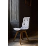 Carlton Atlanta Chair Seat Shell ONLY Steel Velvet - Chose Legs Separately - MOQ 2 Pieces COPY