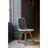 Carlton Atlanta Chair Seat Shell ONLY Steel Velvet - Chose Legs Separately - MOQ 2 Pieces COPY
