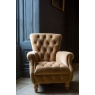 vintage Westminster Armchair in Butterscotch Velvet Grade 1