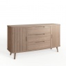 Tambour Grey Sideboard