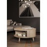 Carlton Tambour Grey Coffee Table