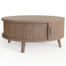 Carlton Tambour Grey Coffee Table