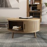 Carlton Tambour Grey Coffee Table