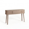 Carlton Tambour Grey Console Table