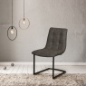Hampton Chair in Grey PU