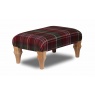 Banquet Buttoned Footstool Small