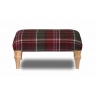 vintage Banquet Buttoned Footstool Small