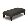 vintage Banquet Buttoned Footstool XL