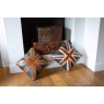 vintage 40 x 40 Union Jack Cushion