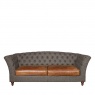 vintage Denton Club 3 Seater Sofa