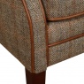 vintage Elston Chair - Hunting Lodge Harris Tweed - Fast Track Delivery