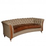 vintage Granby 3 Seater Curved Sofa