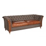 vintage Granby 2 Seater Sofa - Moreland Harris Tweed - (Now make to Order)