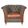 Granby Chair - Moreland Harris Tweed - Fast Track Delivery