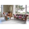 Harlequin Patchwork 2 Seater Chester Club - Fast Track Delivery