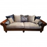 vintage Brompton 4 Seater Grand Sofa