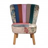 vintage Belton Patchwork Chair