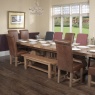 Carlton Windermere Rustic Monastery Extending Dining Table