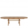 Carlton Windermere Oval X Leg Extending Dining Table