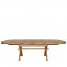 Carlton Windermere Oval X Leg Extending Dining Table