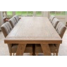 Carlton Monastery Refectory Grey Oiled Table 2200