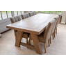 Carlton Monastery Refectory Grey Oiled Table 2200