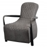 vintage Manhattan Snug Chair (Liberty - Millan Steel Cover)