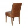 Carlton Colin Chair - Cerato Leather in Brown or Grey