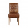 Carlton Colin Chair - Cerato Brown Leather (Stock Line)