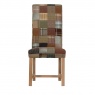 Carlton Rollback Patchwork Chair Wool Mix