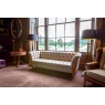 vintage Milford 3 Seater Sofa - Hunting Lodge Harris Tweed - Fast Track Delivery