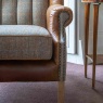 vintage Fluted Wing Armchair - Hunting Lodge Harris Tweed (Fast Track)