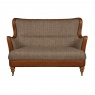 vintage Ellis 2 Seater Sofa - Hunting Lodge Harris Tweed - Fast Track Delivery