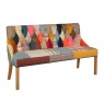 Stanton 3 Seater Bench Patchwork (Stock Line)