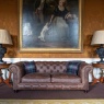 Gotti Club 2 Seater - (Espresso Leather)