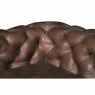 vintage Gotti Club 2 Seater - (Espresso Leather)