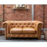 vintage Gotti Club 2 Seater - Fast Track (Brown Tan Leather)