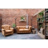 vintage Gotti Club 2 Seater - Fast Track (Brown Tan Leather)