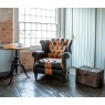 vintage Crompton Union Chair Leather